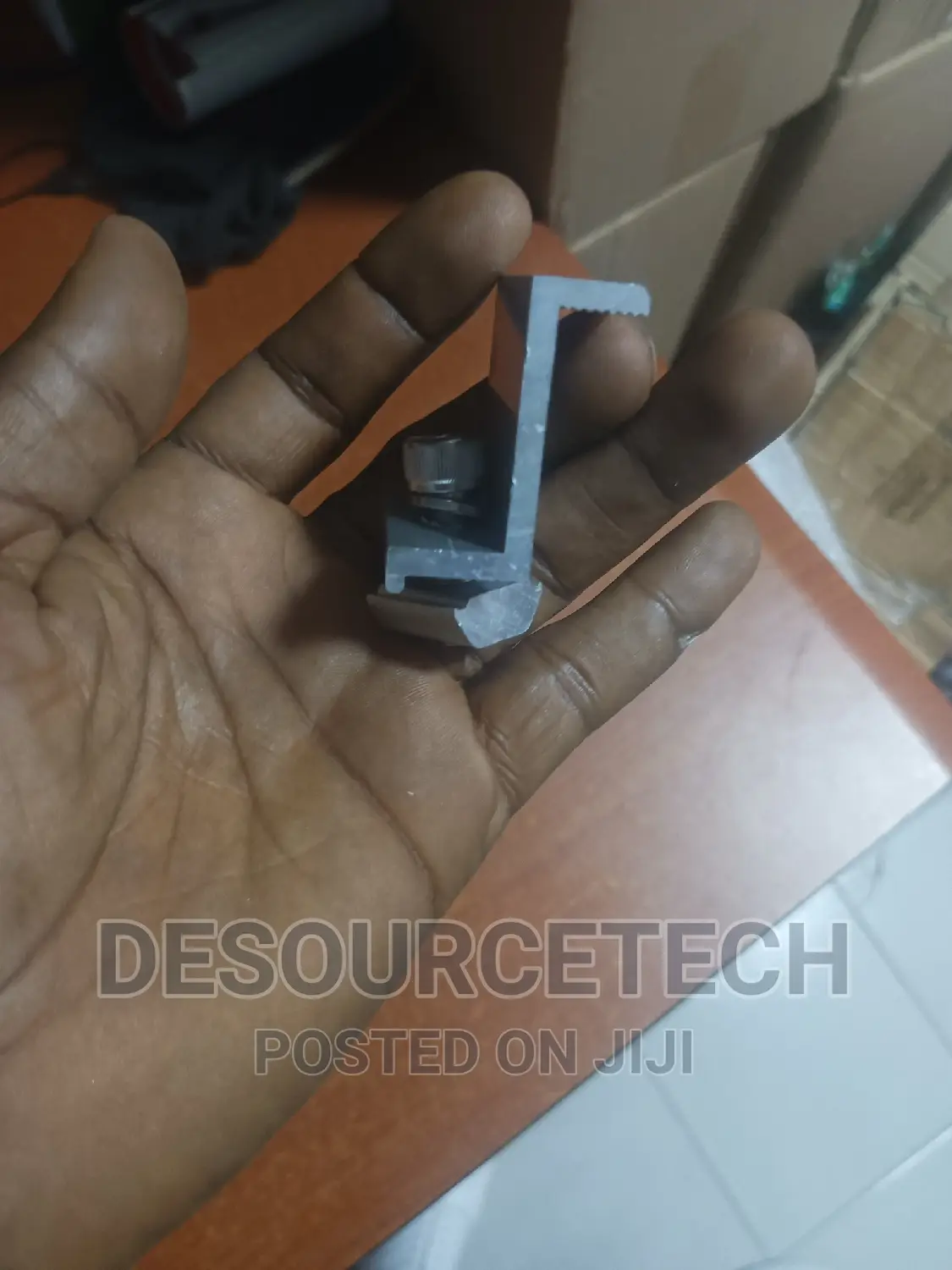 End Clamp for Solar Panel Mounting
