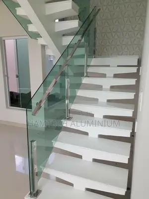 10mm Thickness Tempered Glass Staircase
