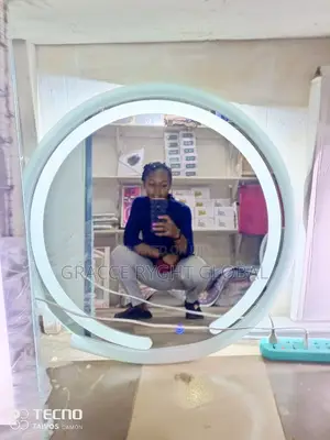 Led Light Glowing Mirror