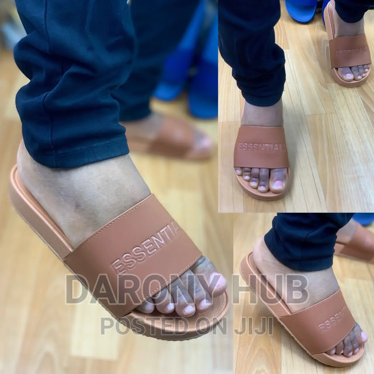 Best Quality Essential Slides_ash, Blue N Brown