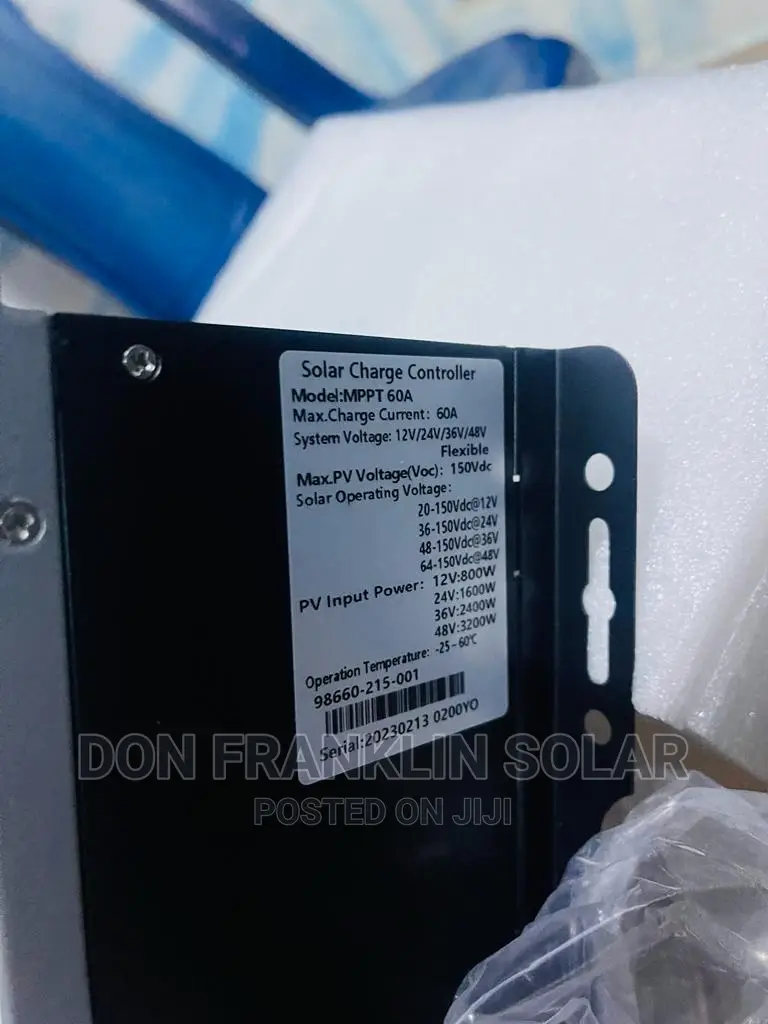 60ah Yohako MPPT Solar Charge Controller