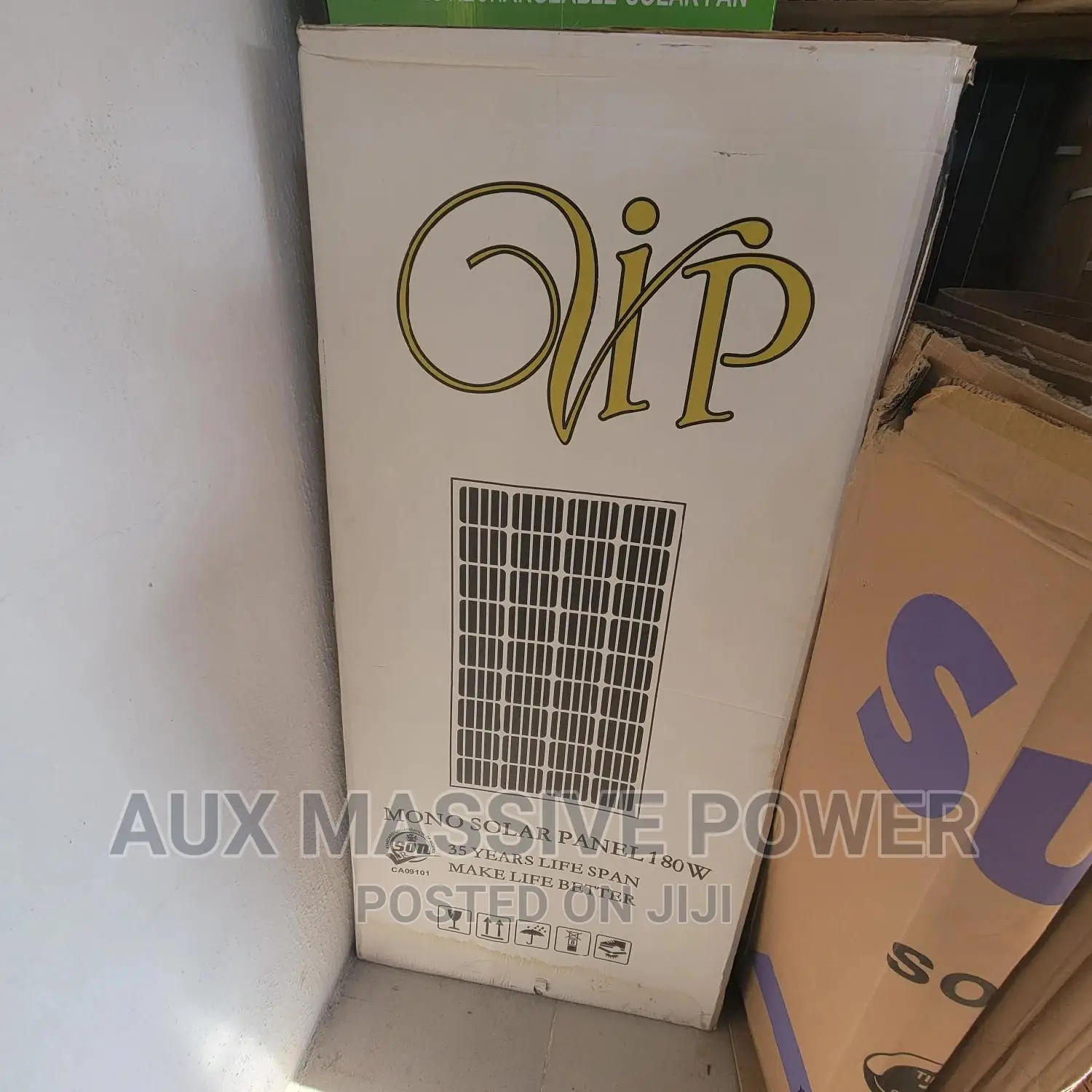 Vip Mono Solar Panel 180w