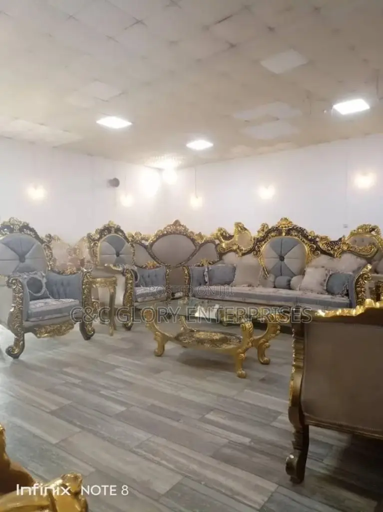 Triple Sofa 2 ,
Armchair 2,
Centre Table, 2
Side Stool