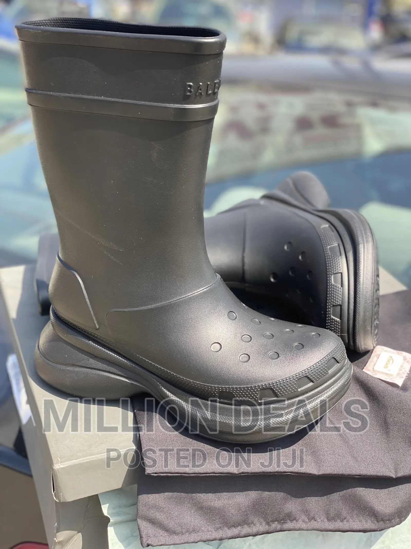 Luxury Unique Balenciaga Boot Black