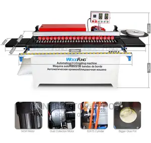 Super Semi Automatic Edge Machine With Glue,Trimming,Buffing