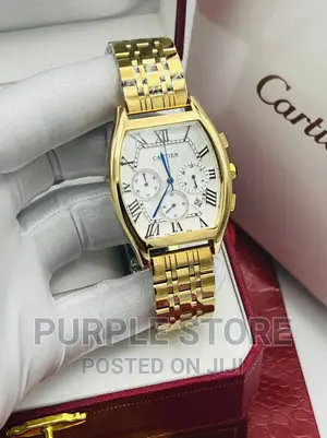 Photo - Cartier Chronograph Wristwatch