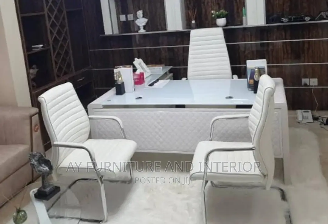Office Table(With 3 Chairs)