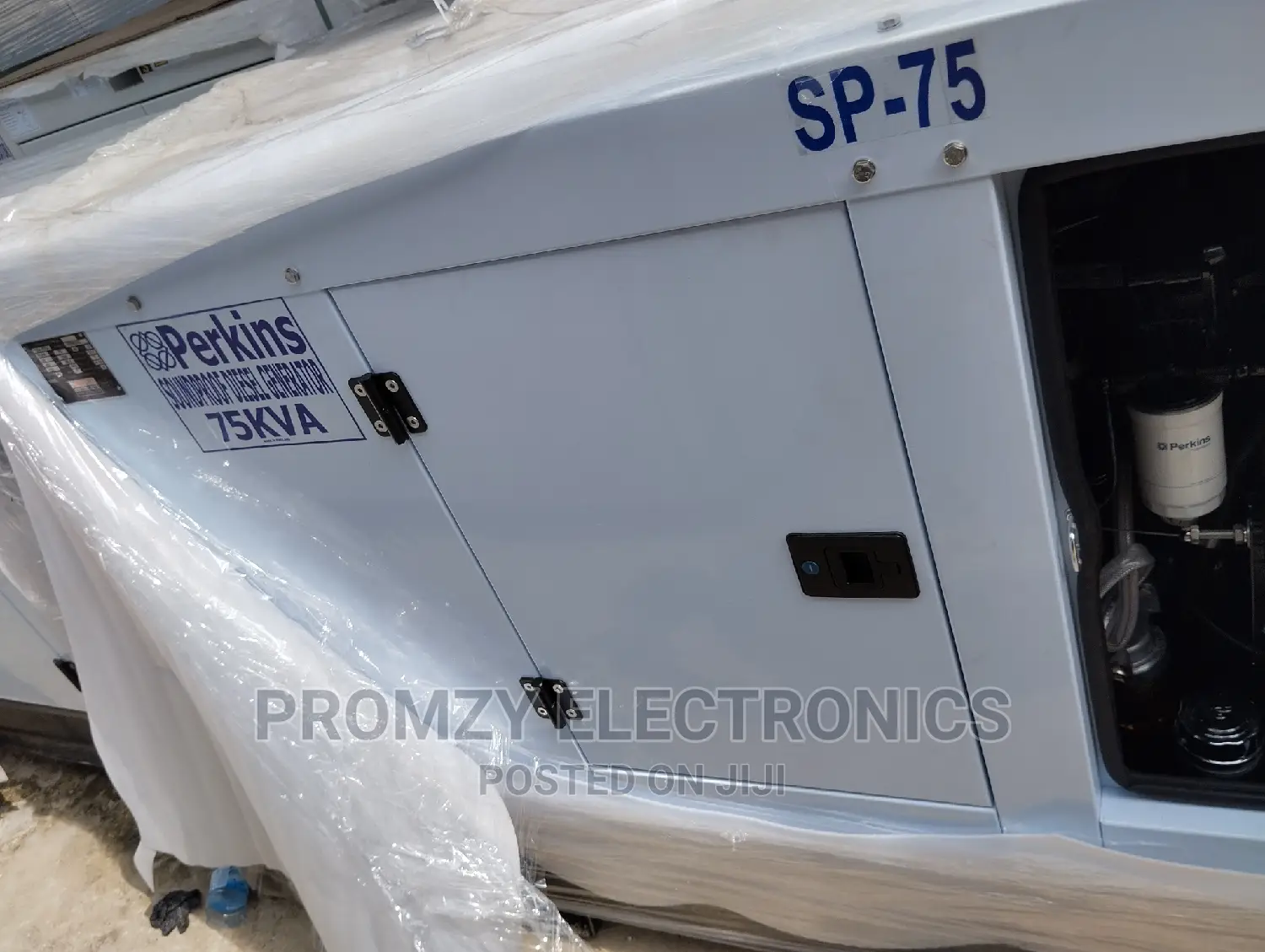(75kva) Perkins England Diesel Soundproof Generator 100%
