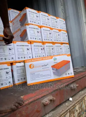 200ah Felicity Gel Battery Gel Inverter Battery