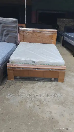 Bed Frame and Mattress 4x6ft