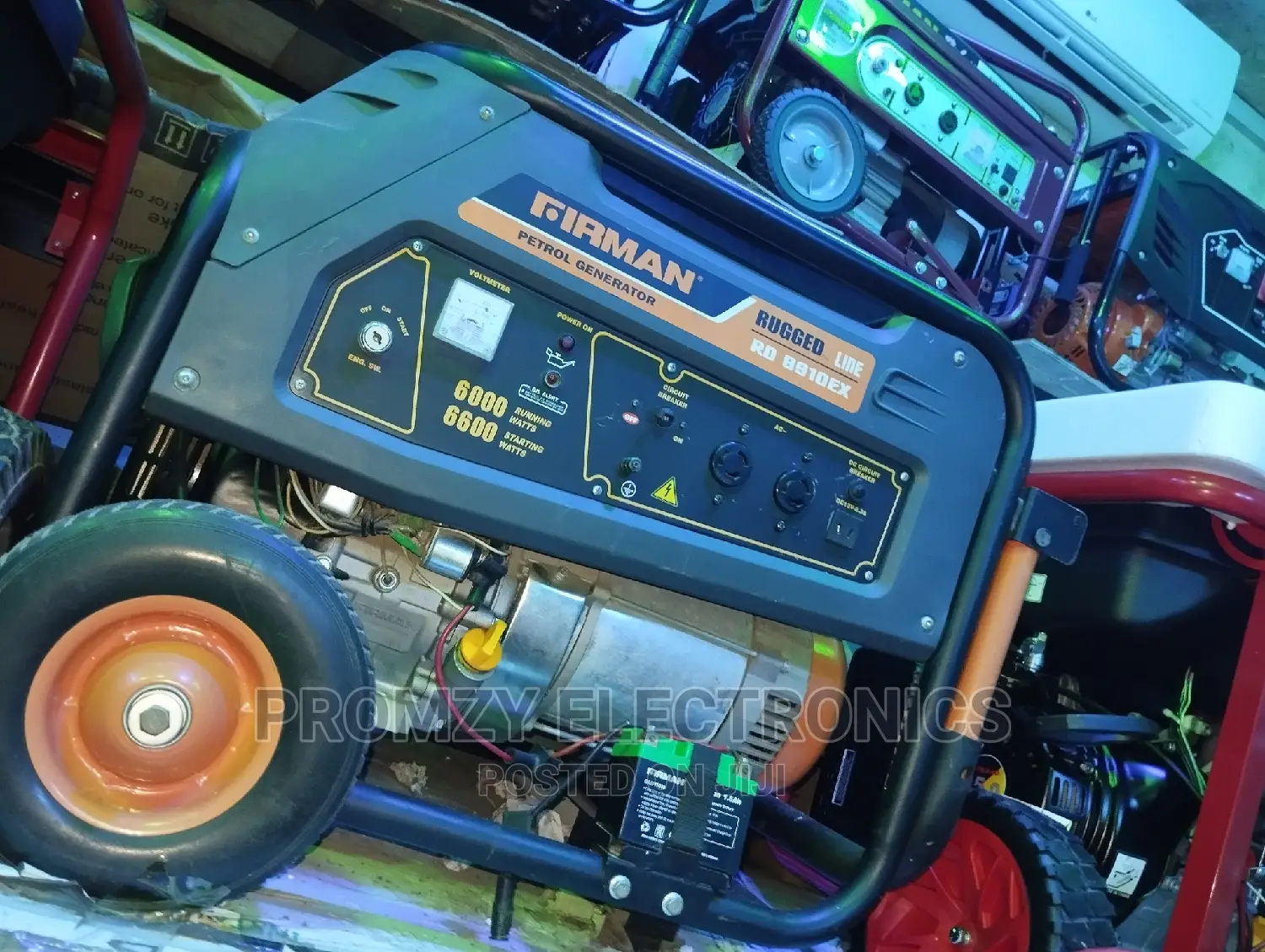 (8.5kva)Firman Rugged Line Petrol Generator 100%