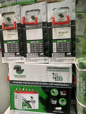 220ah Tasha Energy Tall Tubular Solar Battery