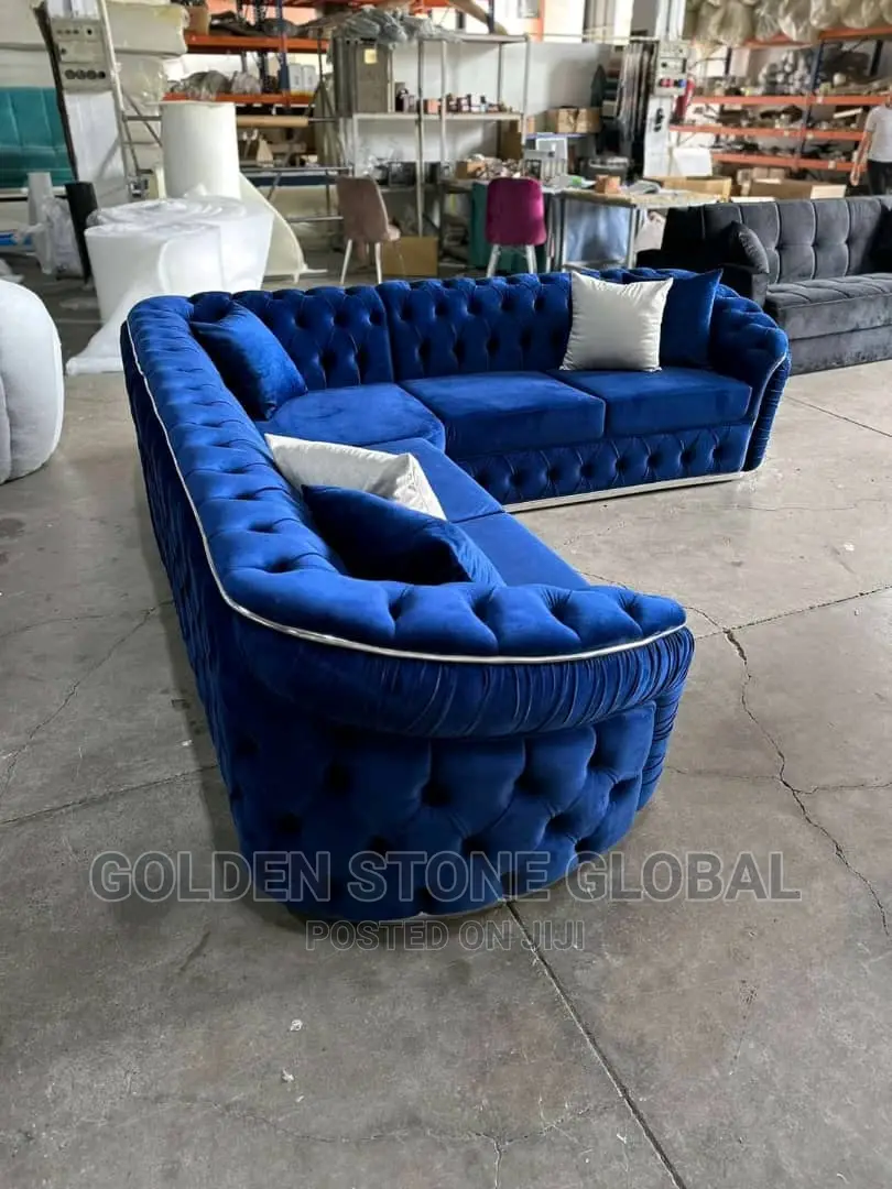 High Quality 6 Seater l'Shape Sofa Couch.