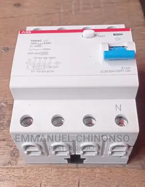100a 4pole Elcb Abb