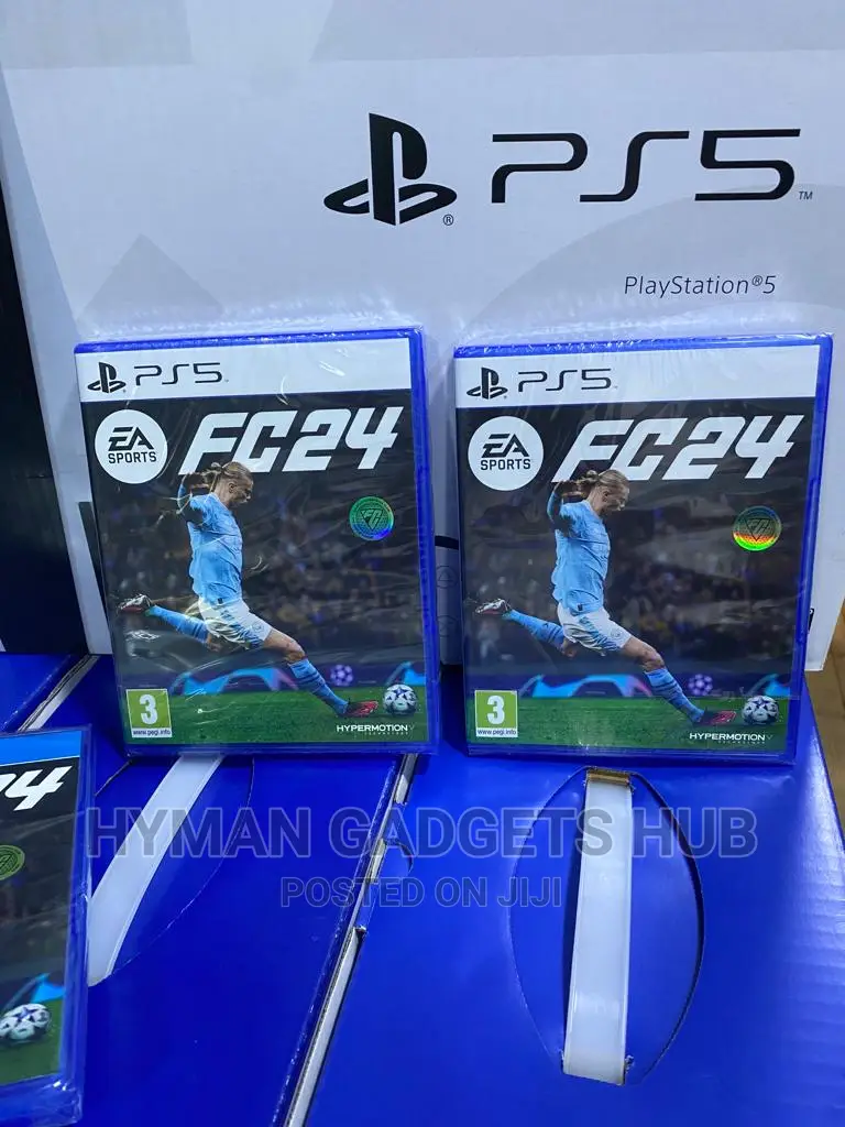 Brand New FC 24/Fifa 24 CDS for Ps5 and Ps4 in Ikeja - Video Games ...