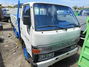 Toyota Dyna With Blue Bucket