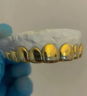 Pure Gold 750 Italy 18karat Grills Available