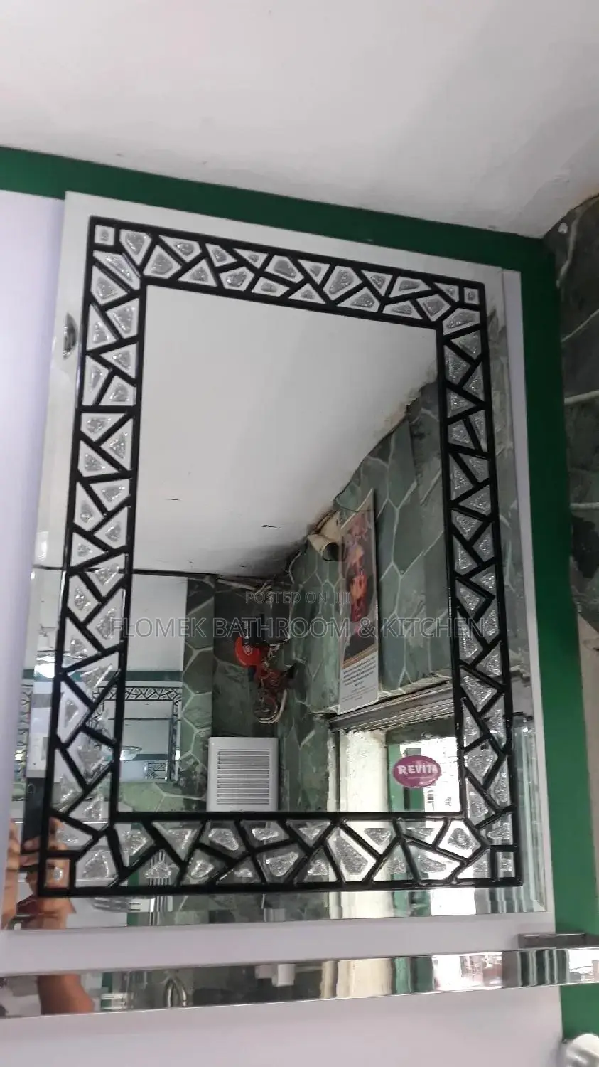 Plain Mirror With Design