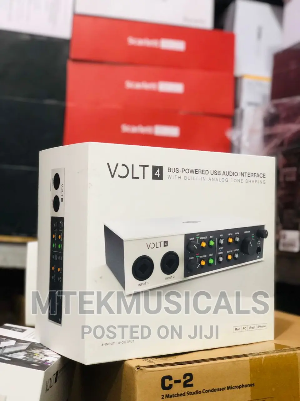 Volt 4 Bus-Powered Usb Audio Interface