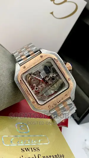 Cartier Turbollion Engine (Automatic) Skeleton Face