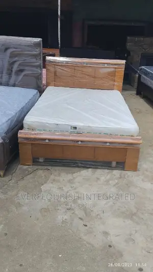Bed Frame and Mattress 4x6ft