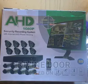 8 Channel CCTV Kit With Full Accessories