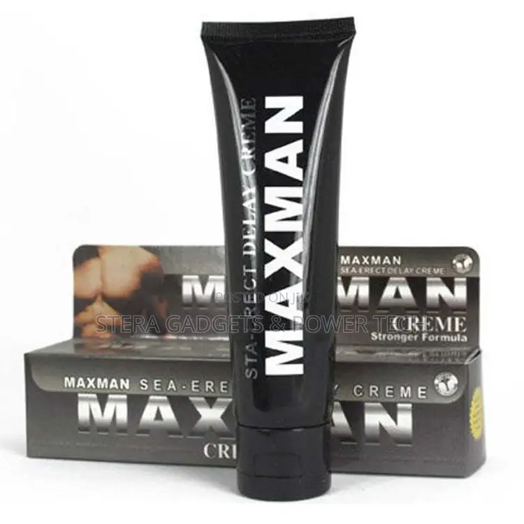 MAXMAN Ejaculation Delay N Penis Enlargement Cream