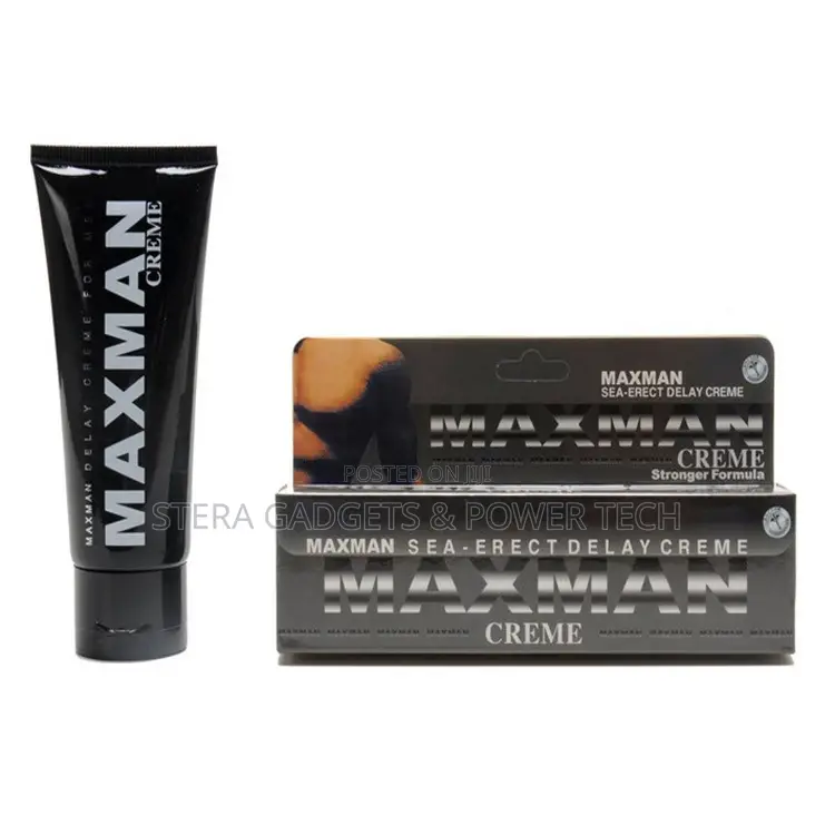 MAXMAN Ejaculation Delay N Penis Enlargement Cream