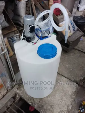 Chemical Tank With Doing Pump and Mixer