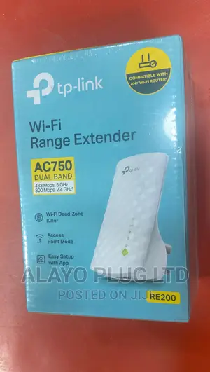 Tp-Link Wi-Fi Range Extender Ac750 Dual Band