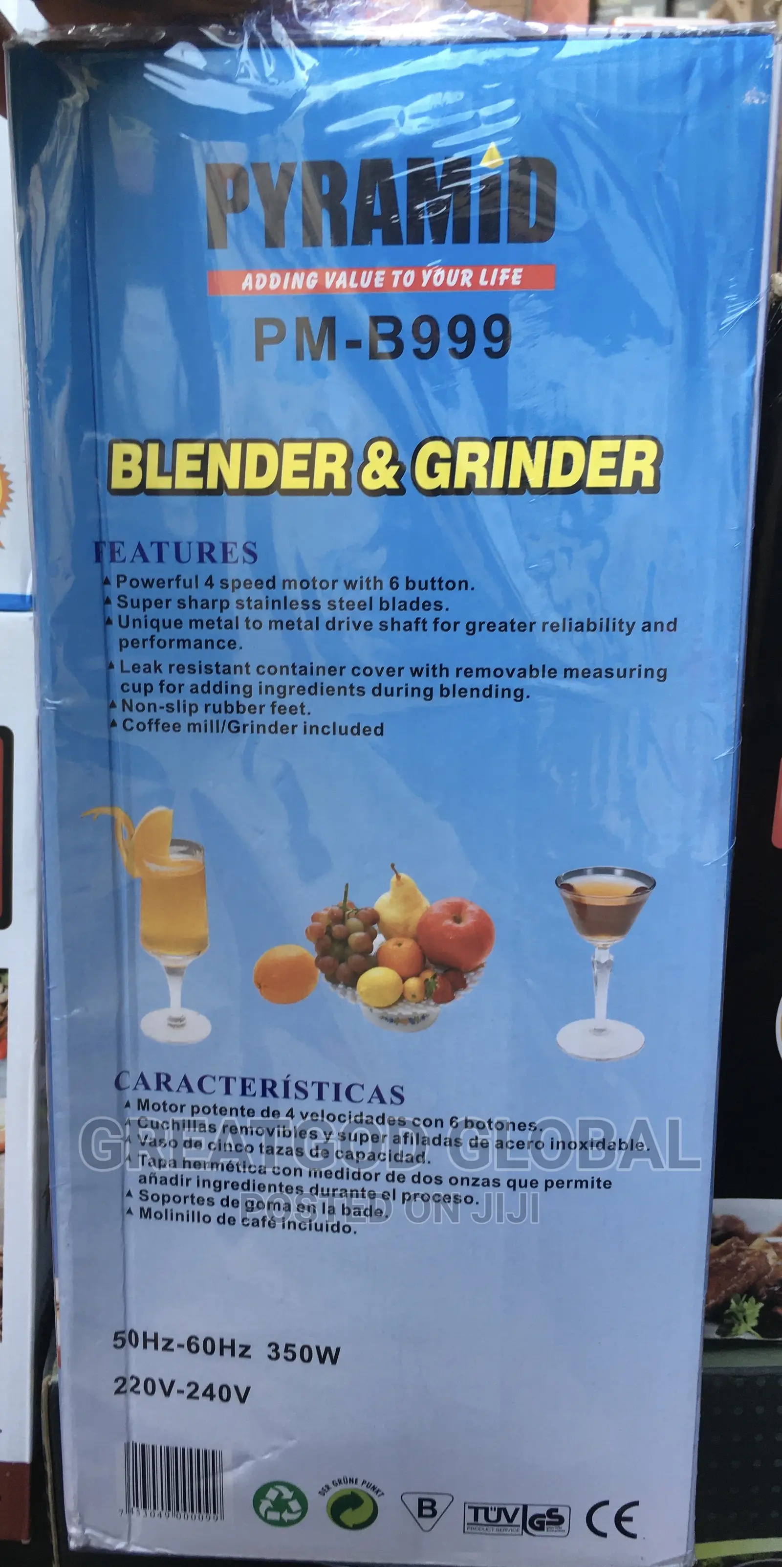 PYRAMID PM-B999. Blender and Grinder