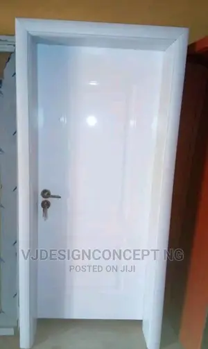 White Solid Profile Wooden Doors