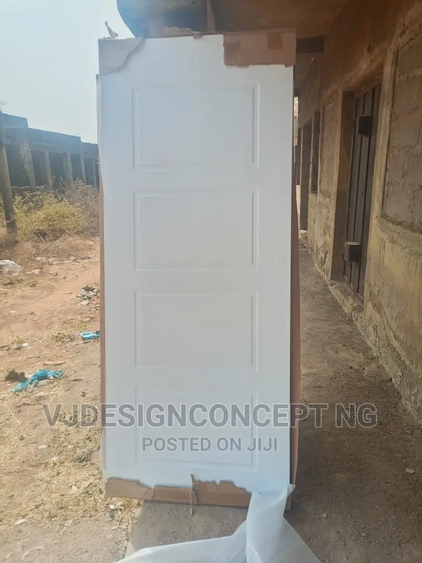 White Solid Profile Wooden Doors