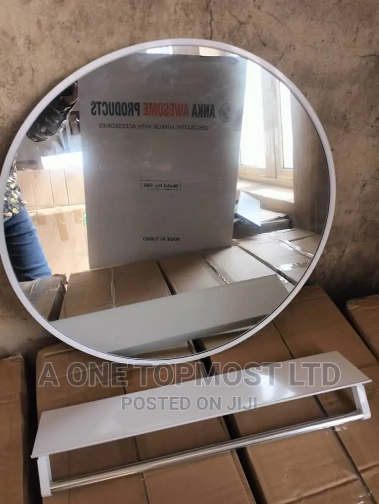 Mirror With Shelf (60 By 60cm)
