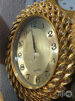 Golden Wall Clock /Gift Item
