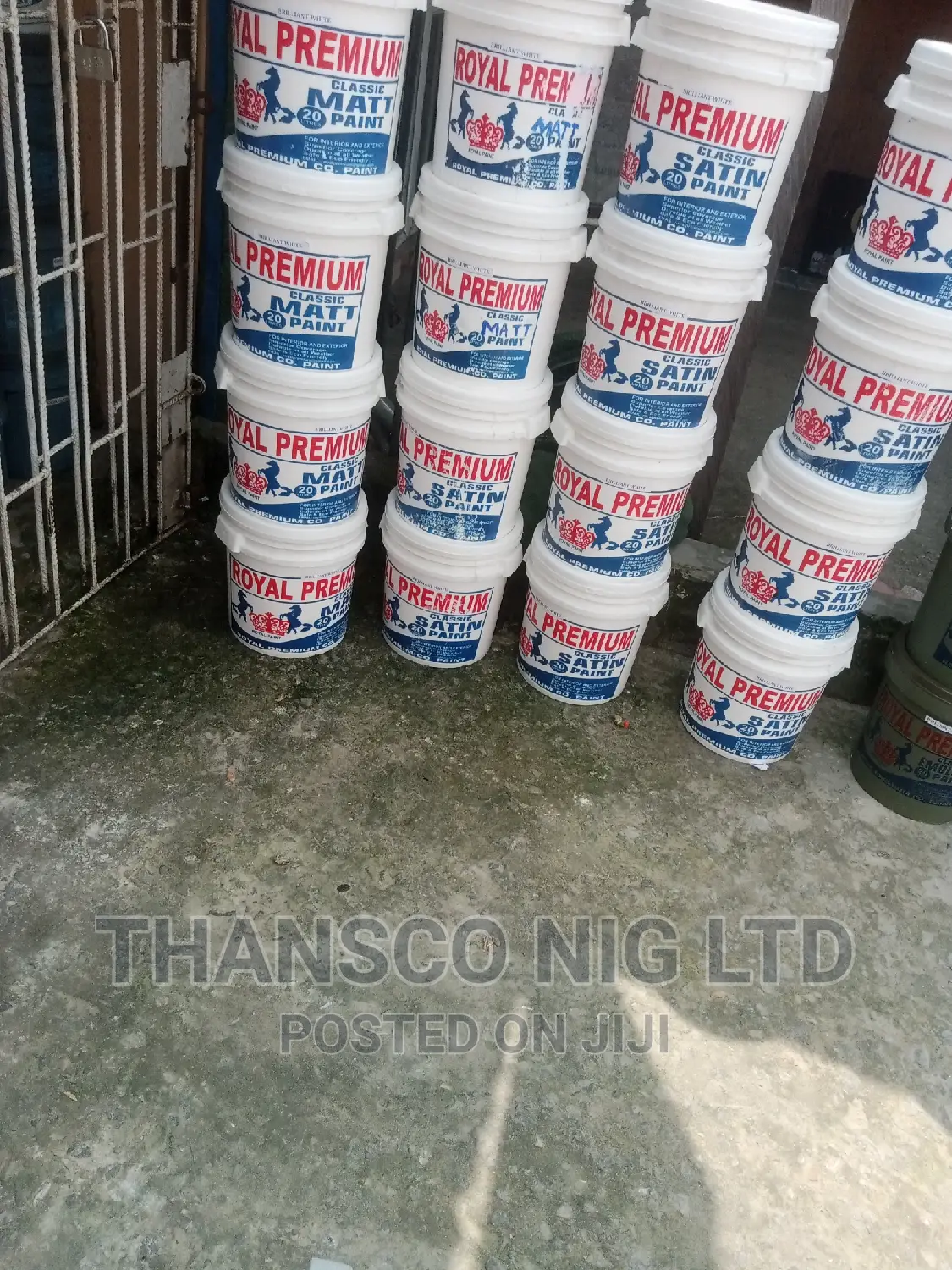 Satin Royal Paint,