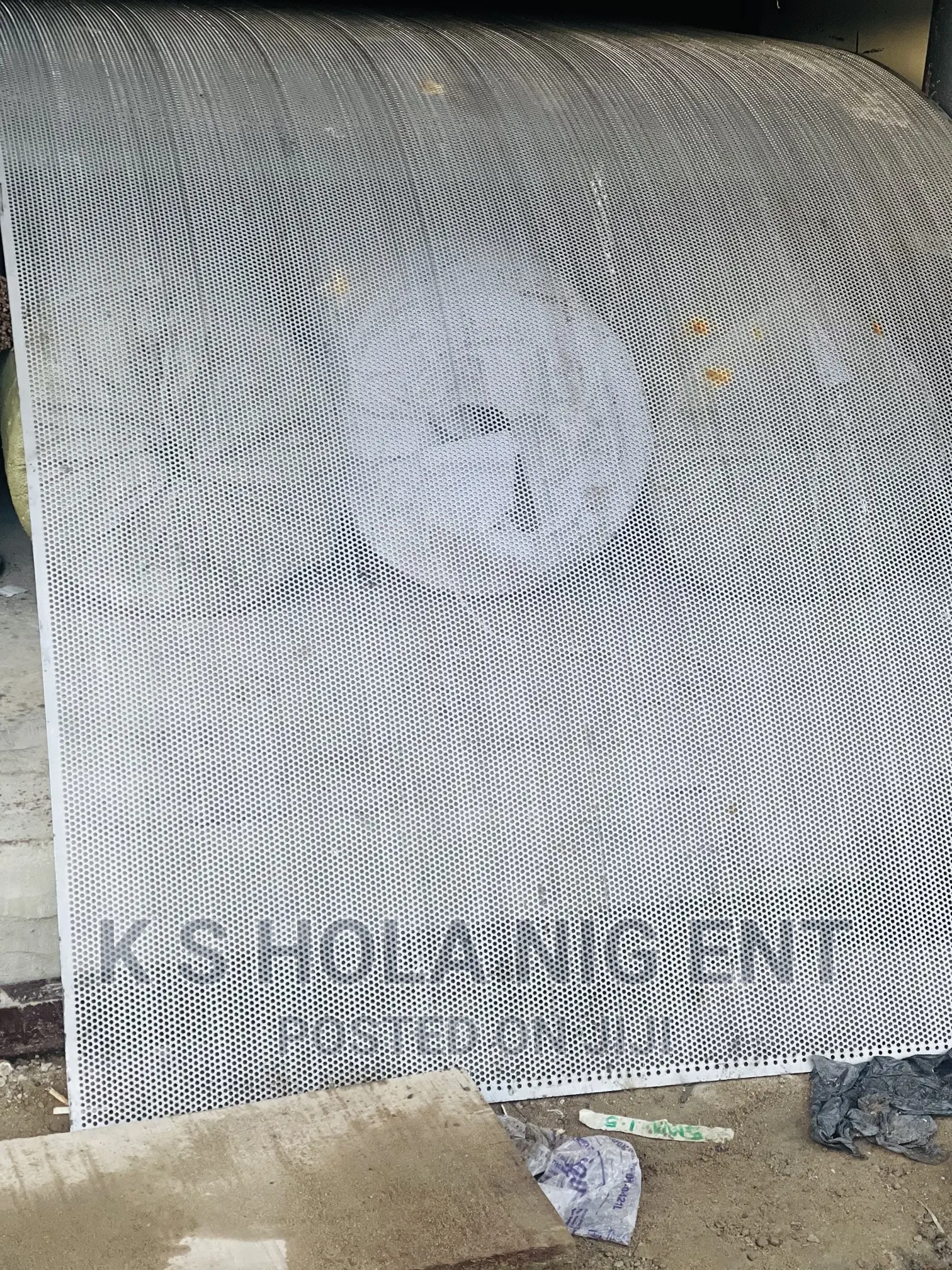 Pafrated Stainless Steel Plate
