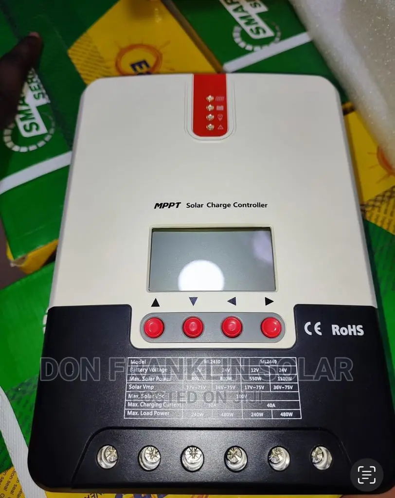 40ah Mppt Solar Charge Controller