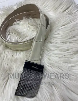 Italian Mauri Leather Belt