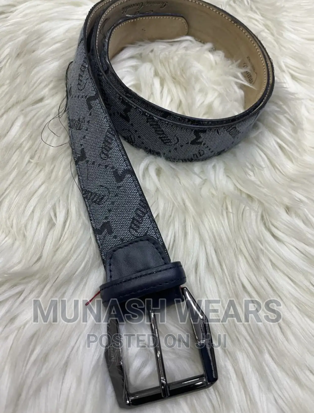 Italian Mauri Leather Belt