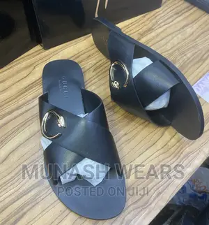 Gucci Leather Slipers Collection