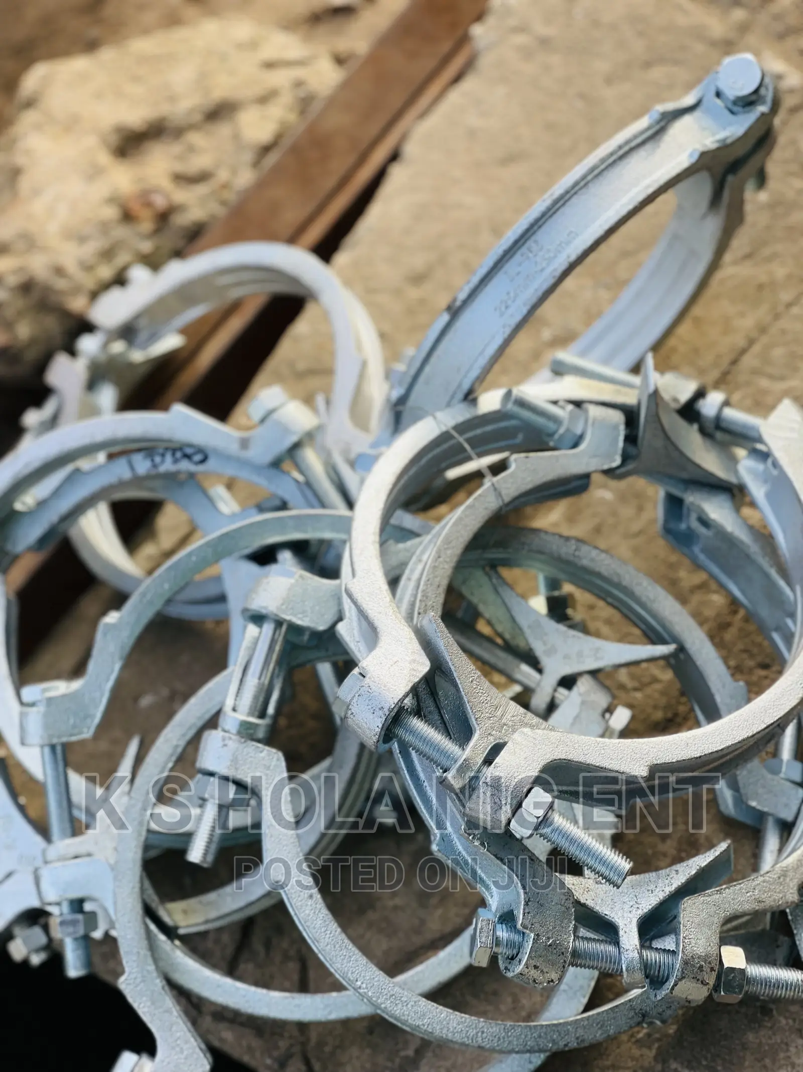 8”. Hose Clamp for Kings Nippple