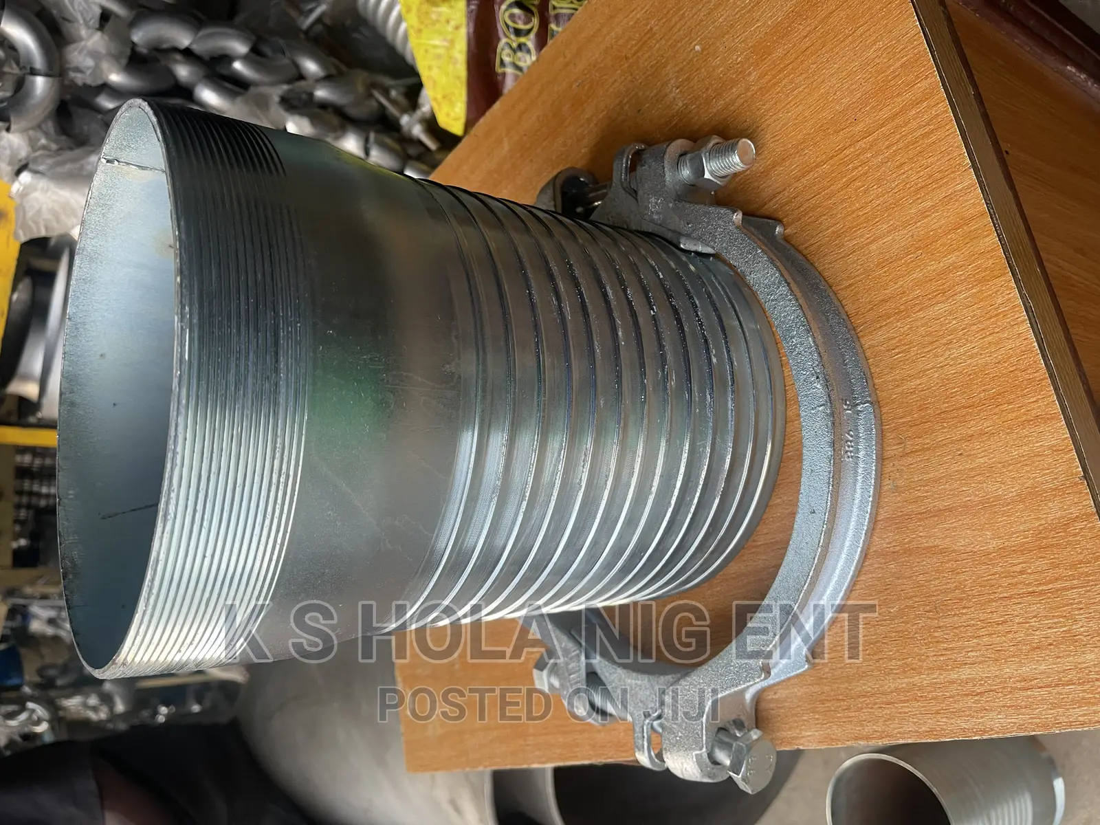 8”. Hose Clamp for Kings Nippple