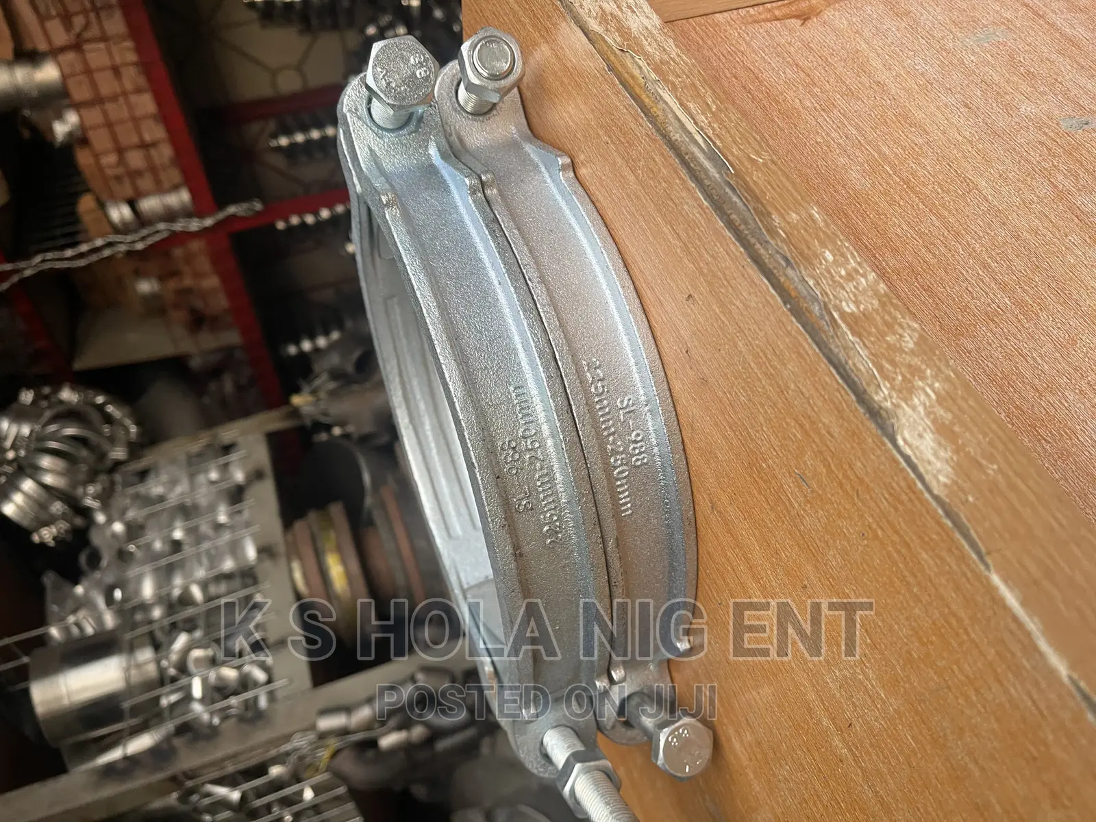 8”. Hose Clamp for Kings Nippple
