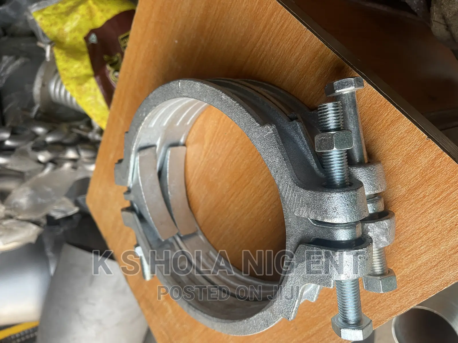 8”. Hose Clamp for Kings Nippple