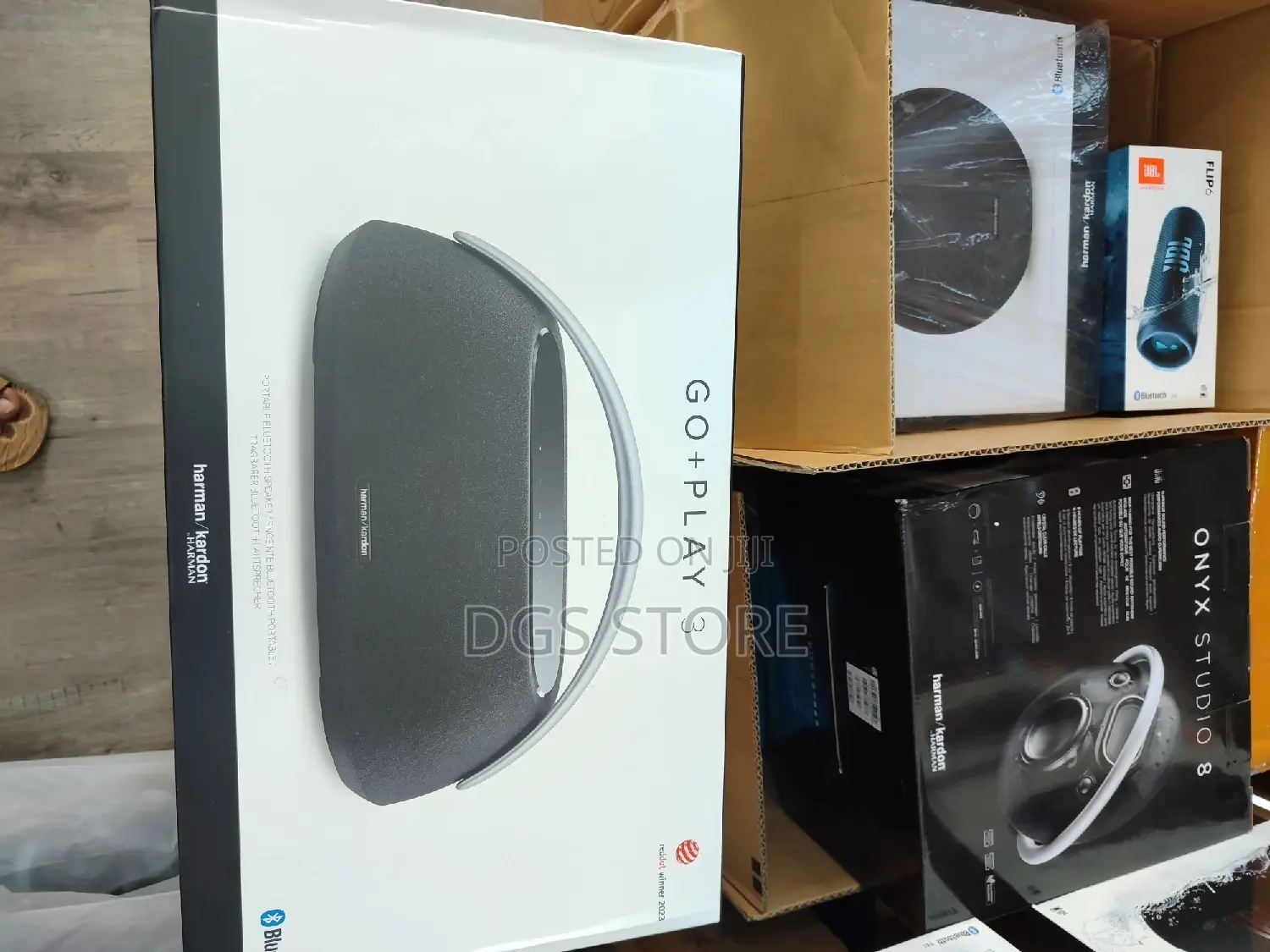 Harmon Kardon Go+ Play 3 Bluetooth Speaker