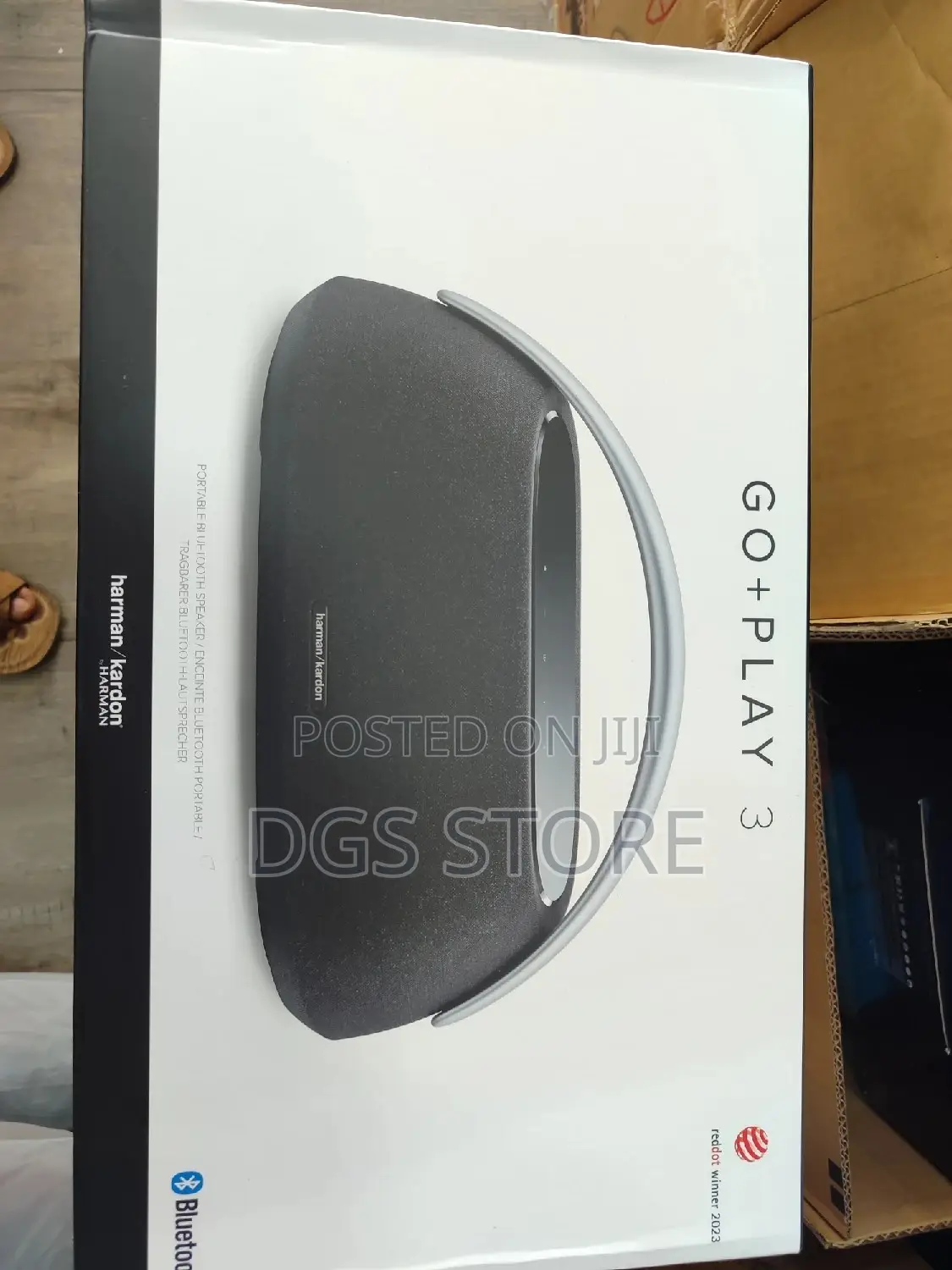 Harmon Kardon Go+ Play 3 Bluetooth Speaker