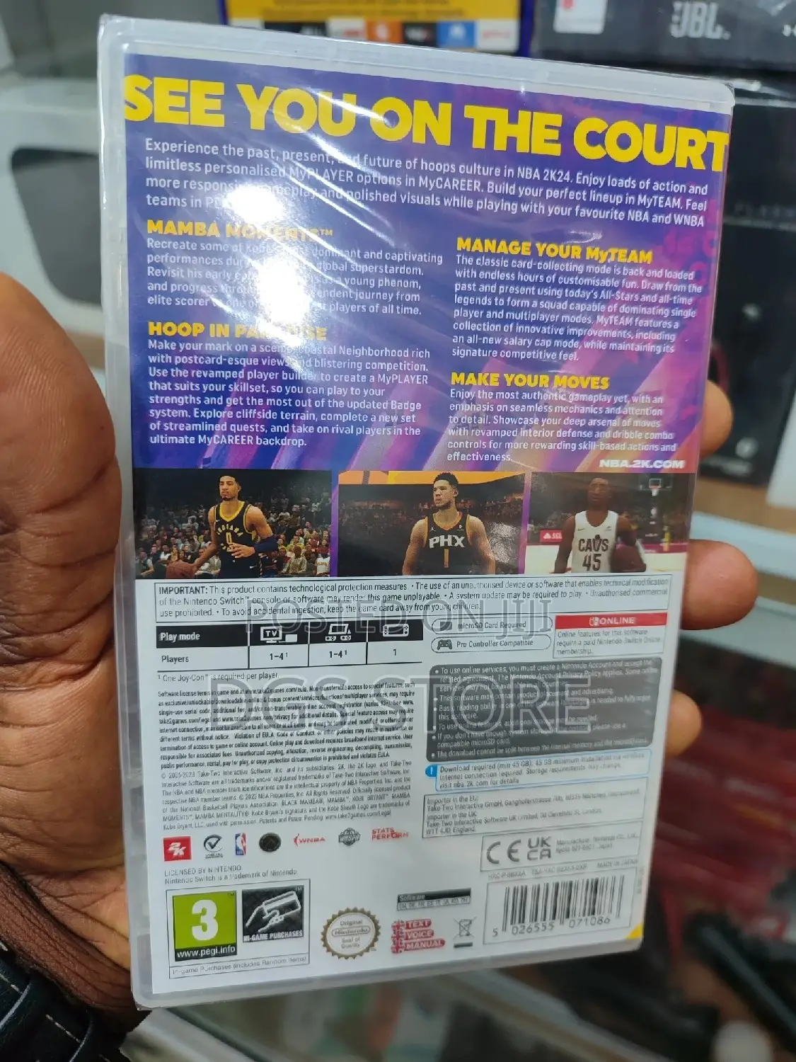 Nintendo Switch NBA2K24 Game (2023)