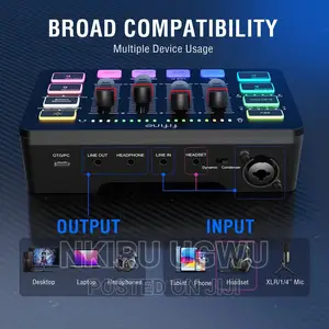 Fifine Ampligame Sc3 Audio Interface