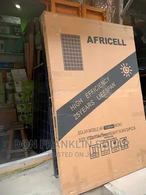 500watts Africell Mono Brand New Solar Panel